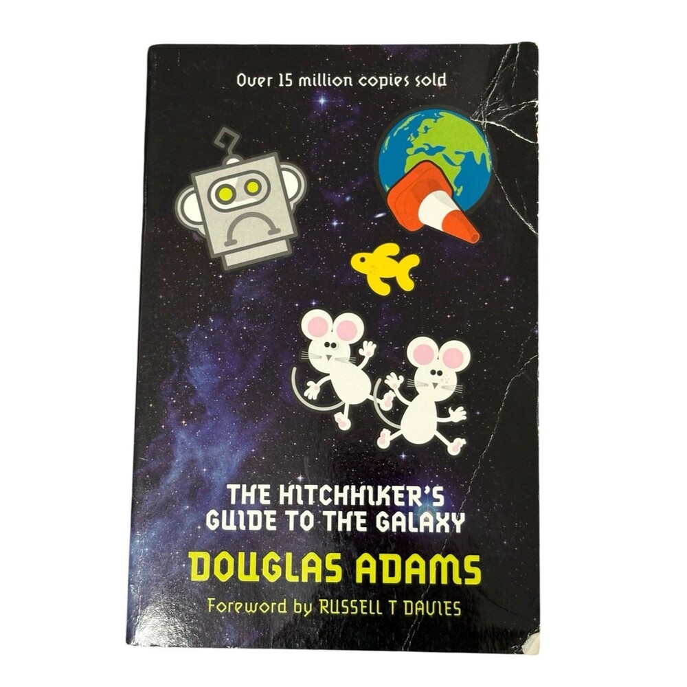 The Hitchhikers Guide to the Galaxy - Paperback By Douglas Adams (See Pics)